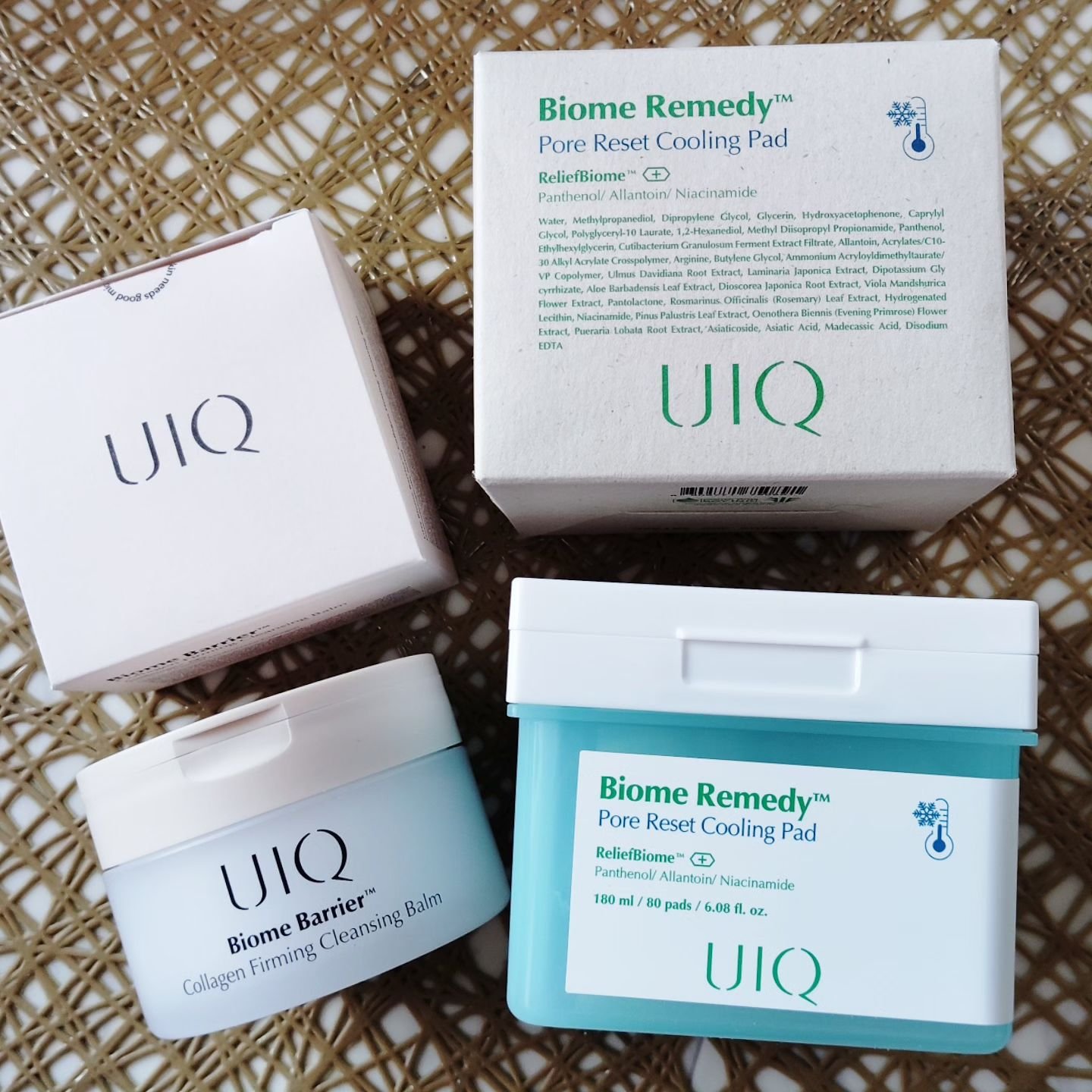 バイオームバリアコラーゲンファーミングクレンジングバーム/UIQ/クレンジングバームを使ったクチコミ（1枚目）