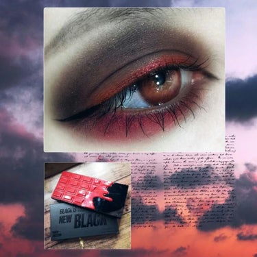 MAKEUP REVOLUTION Blood Chocolate Eyeshadow Palette﻿のクチコミ「アイシャドウ﻿
❤I HEART REVOLUTION﻿
Blood Chocolate Ey.....」（1枚目）