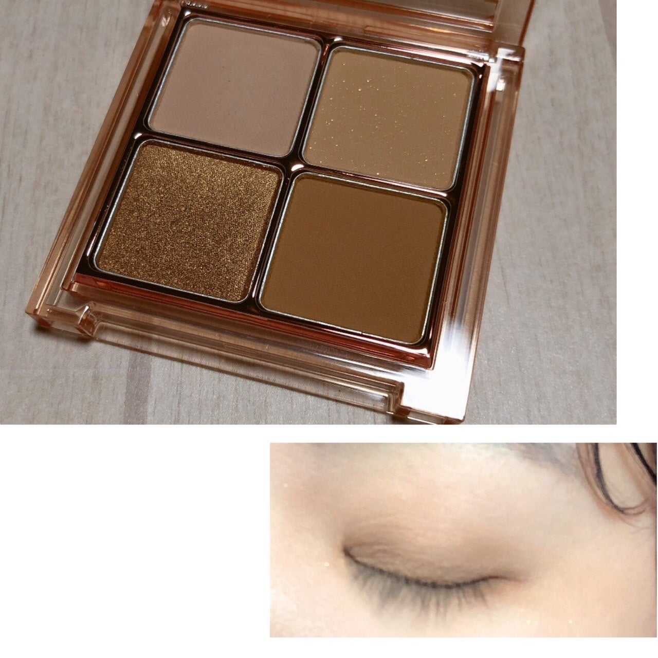 ムードオンアイパレット /BANILA CO/アイシャドウパレットを使ったクチコミ(3枚目)