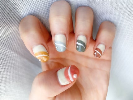 カラフルネイルズ/キャンメイク/マニキュアを使ったクチコミ(5枚目)