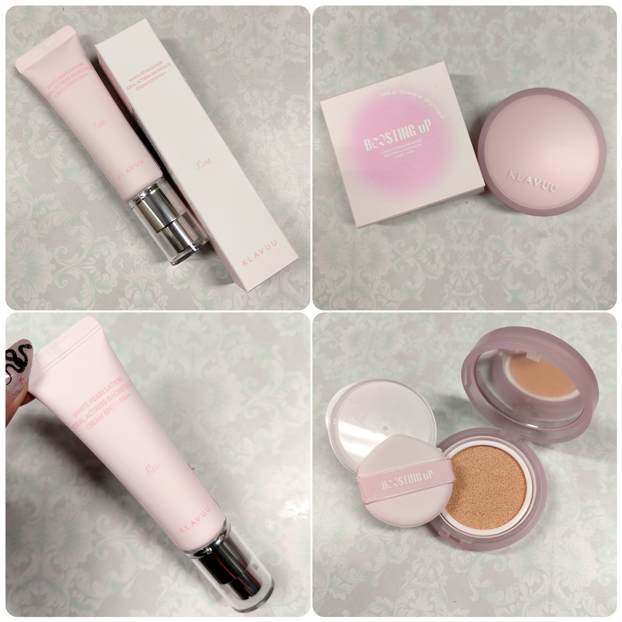 アクトレスバックステージブースティングクッショングロー/KLAVUU/クッションファンデーションを使ったクチコミ（2枚目）