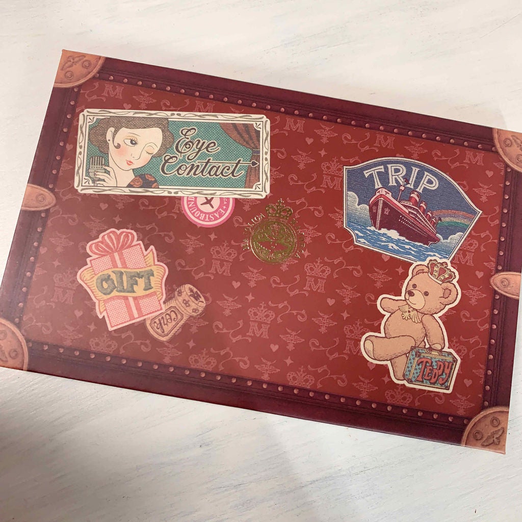 ナイストゥミーチュートランク/MAJOLICA MAJORCA/アイシャドウパレットを使ったクチコミ(1枚目)