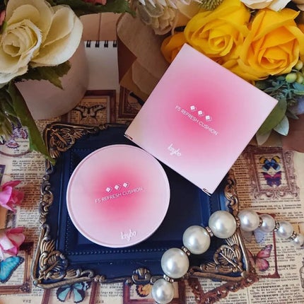 F5 リフレッシュクッション/keybo/クッションファンデーションを使ったクチコミ(1枚目)