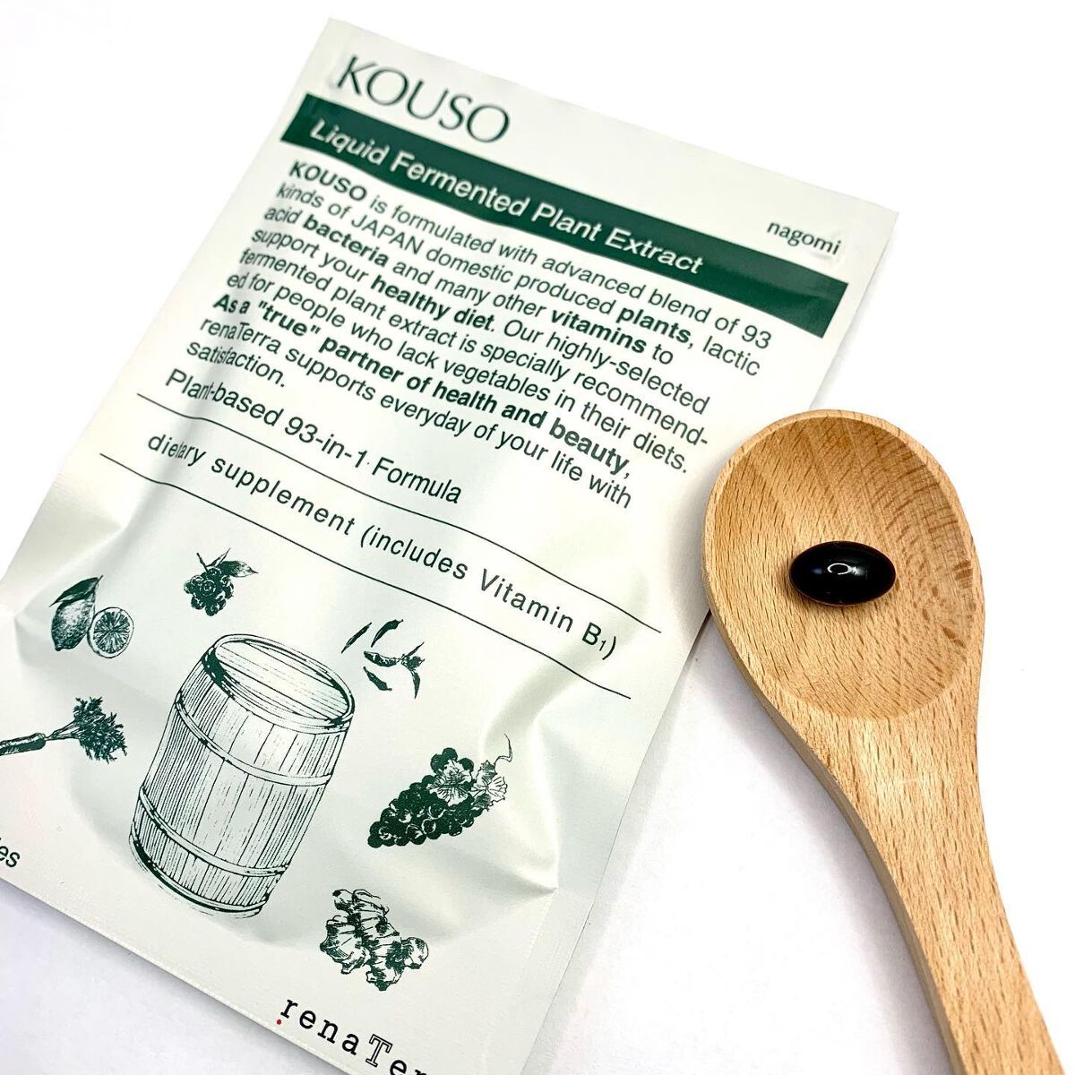 nagomi KOUSO 30粒/renaTerra/健康サプリメントを使ったクチコミ（1枚目）