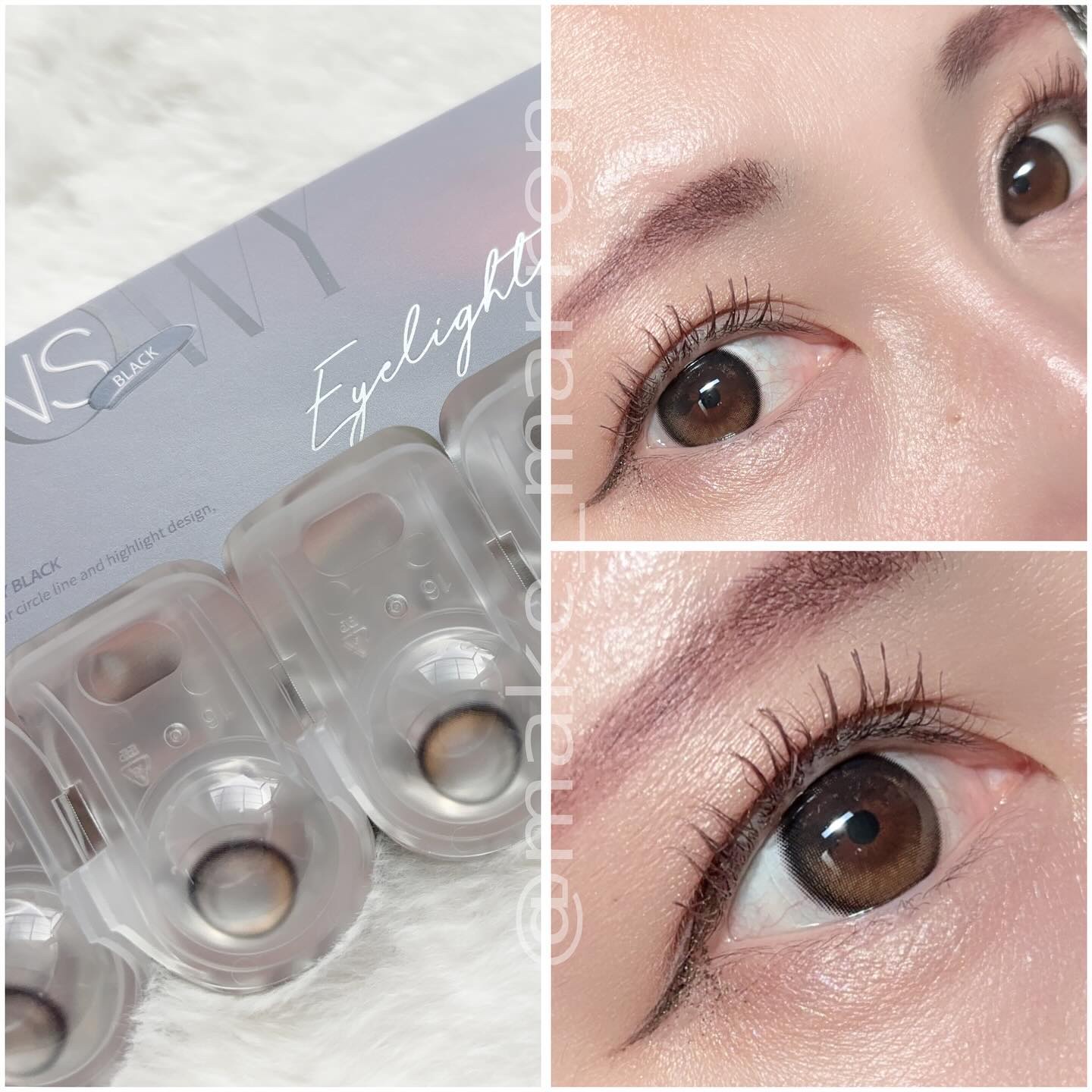 Glowy 1day/OLENS/ワンデー（１DAY）カラコンを使ったクチコミ（2枚目）