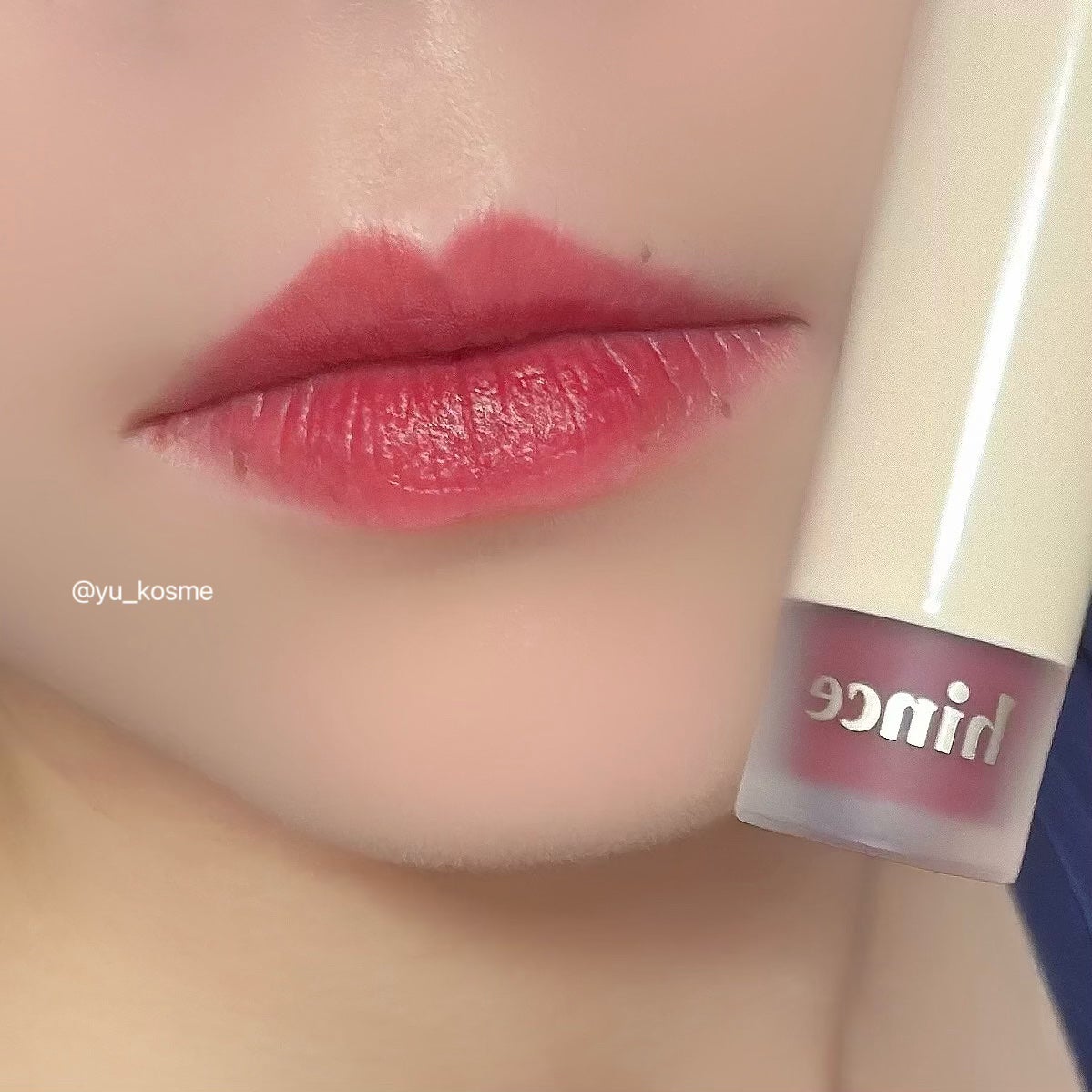 スリムフィットリキッドベルベット/hince/口紅を使ったクチコミ(3枚目)