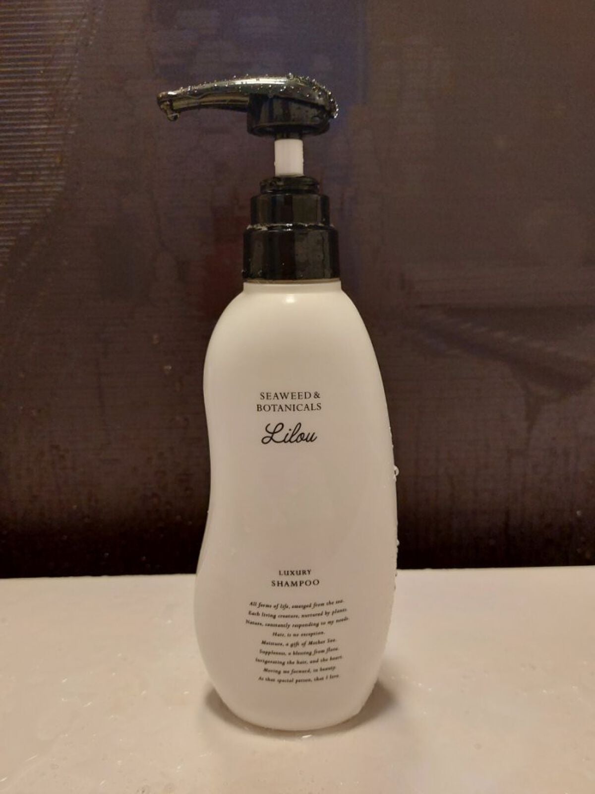 Lilou リル ラグジュアリーシャンプー/トリートメント/Lilou/市販シャンプーを使ったクチコミ(1枚目)