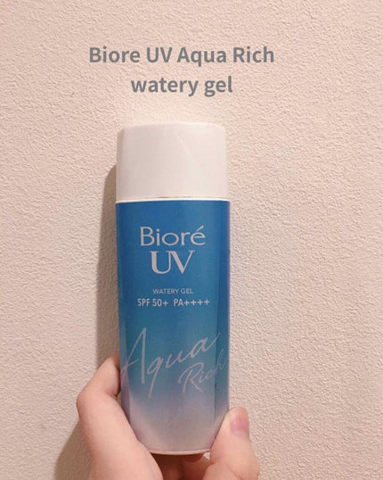ビオレUV アクアリッチウォータリージェル /ビオレ/日焼け止め・UVケアを使ったクチコミ(1枚目)