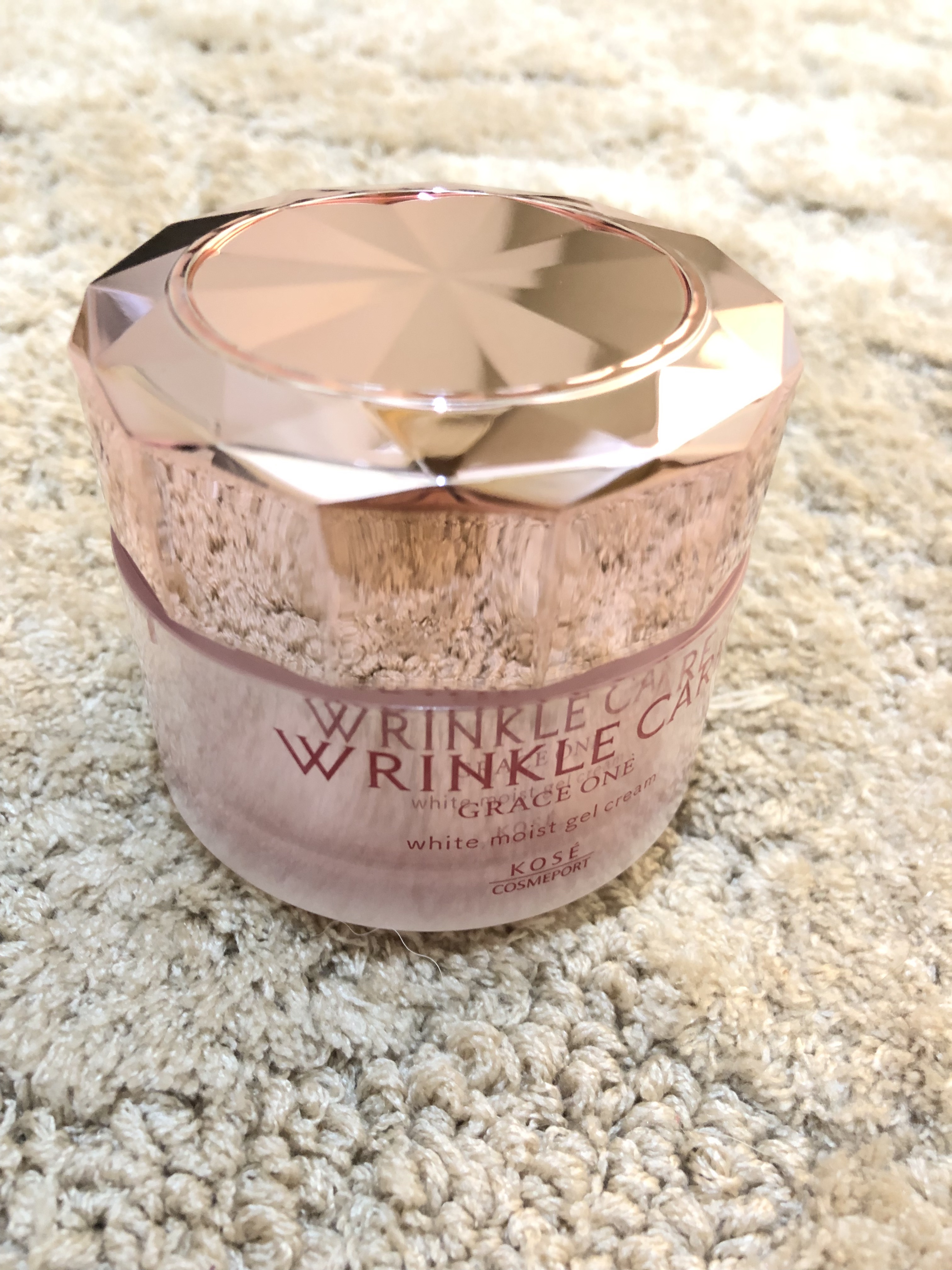 リンクルケア ホワイト モイストジェルクリーム/グレイスワン/オールインワン化粧品を使ったクチコミ（2枚目）