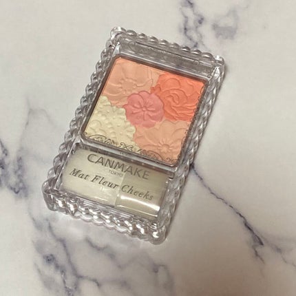 マットフルールチークス/キャンメイク/パウダーチークを使ったクチコミ(1枚目)