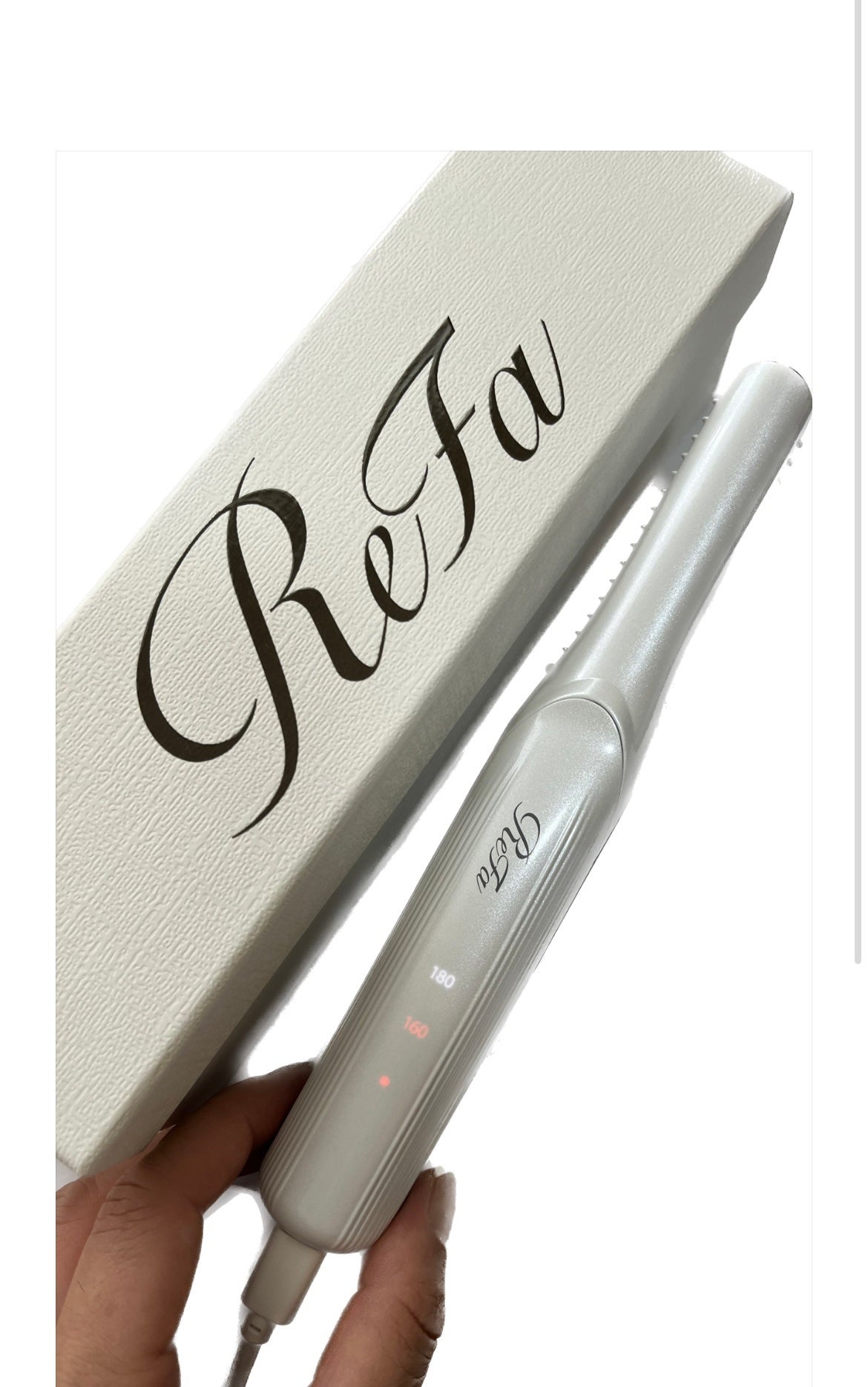 pink_cosme_jvo on LIPS 「リファビューテック フィンガーアイロンを使用しました。口コミで..」(2枚目)