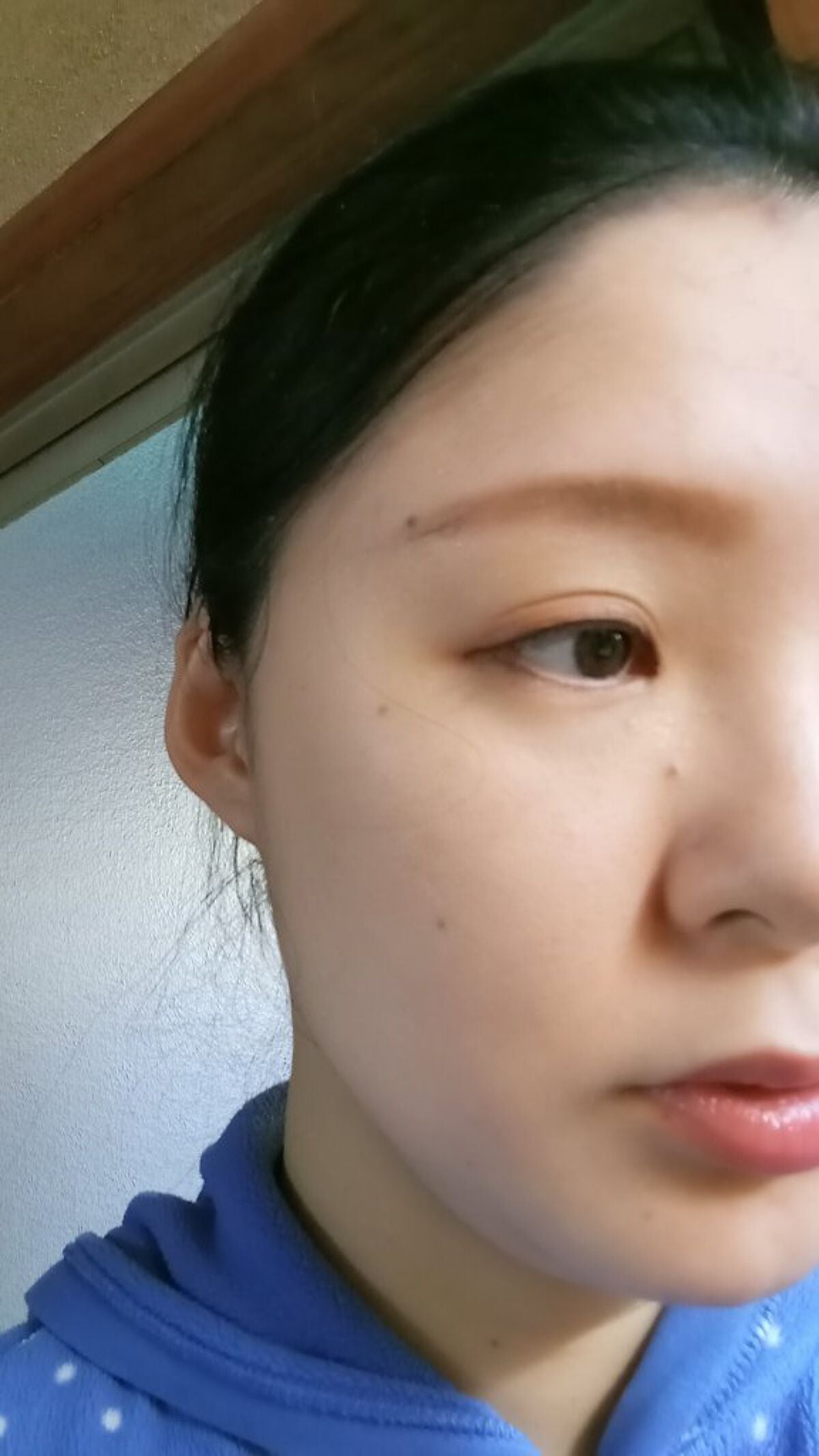 ラスティンググロスリップ/CEZANNE/口紅を使ったクチコミ(5枚目)