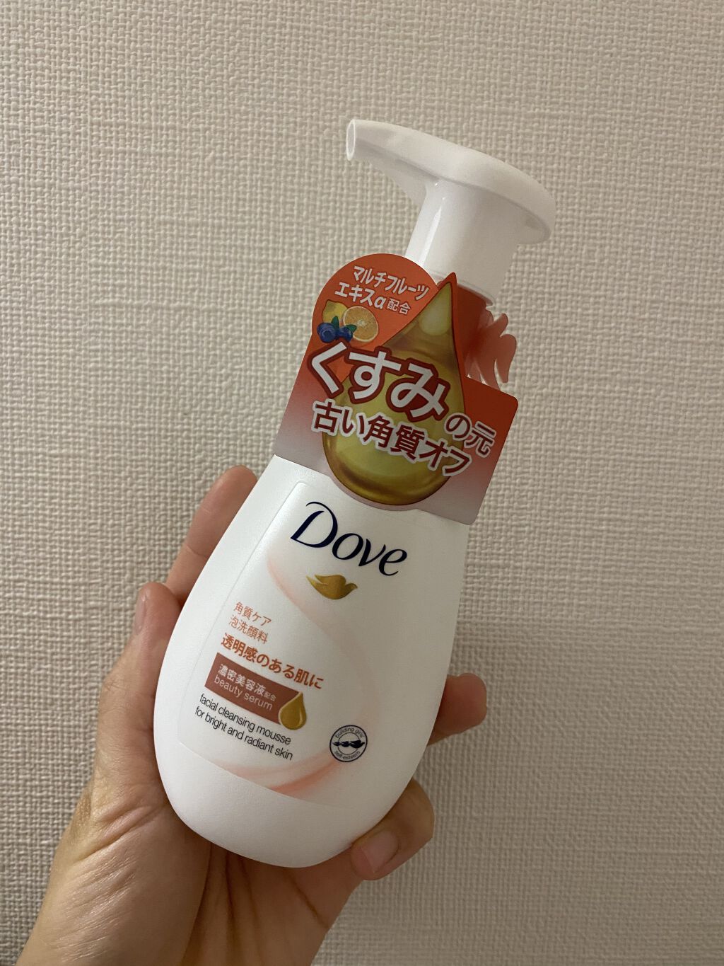 クリアリニュー クリーミー泡洗顔料/ダヴ/泡洗顔を使ったクチコミ（1枚目）