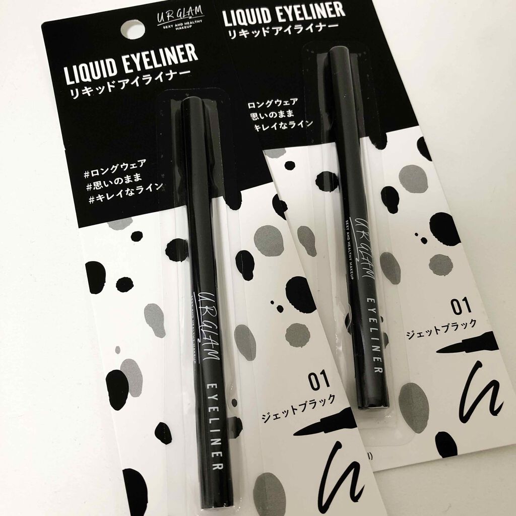 UR GLAM　LIQUID EYELINER/U R GLAM/リキッドアイライナーを使ったクチコミ（1枚目）