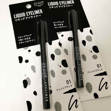 UR GLAM LIQUID EYELINER/U R GLAM/リキッドアイライナーを使ったクチコミ(1枚目)