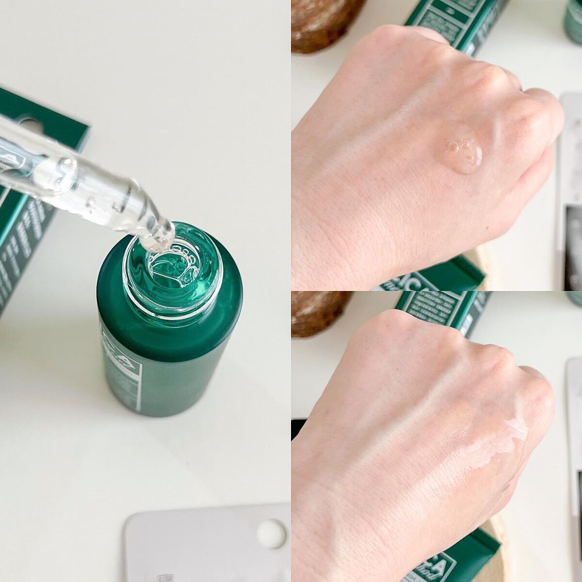 necess まゆ書き足し美容液ティント /コジット/眉ティントを使ったクチコミ(2枚目)