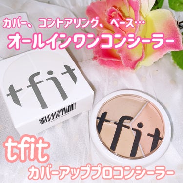 tfit カバーアッププロコンシーラー/TFIT/パレットコンシーラーを使ったクチコミ（1枚目）