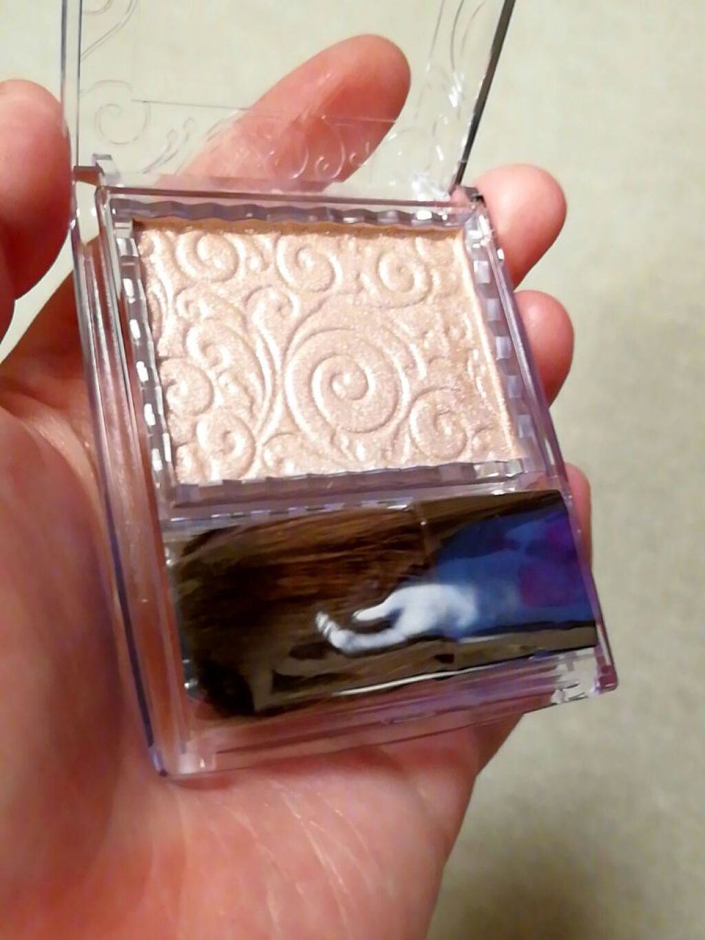 パールグロウハイライト/CEZANNE/パウダーハイライトを使ったクチコミ（3枚目）