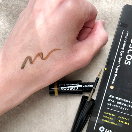 ロングラスティングアイライナー/COSCOS/リキッドアイライナーを使ったクチコミ(2枚目)