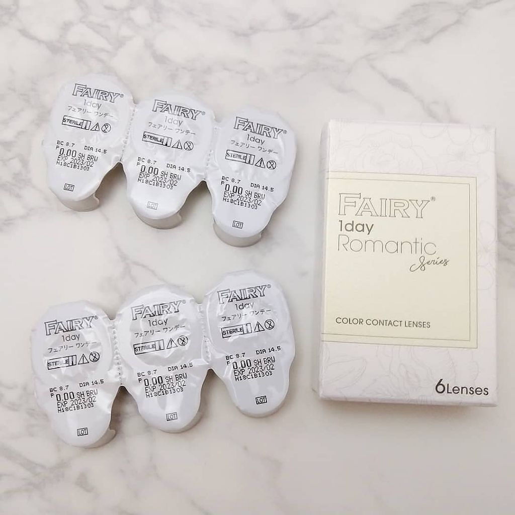 FAIRY1DAY　Romantic series/FAIRY/ワンデー（１DAY）カラコンを使ったクチコミ（1枚目）