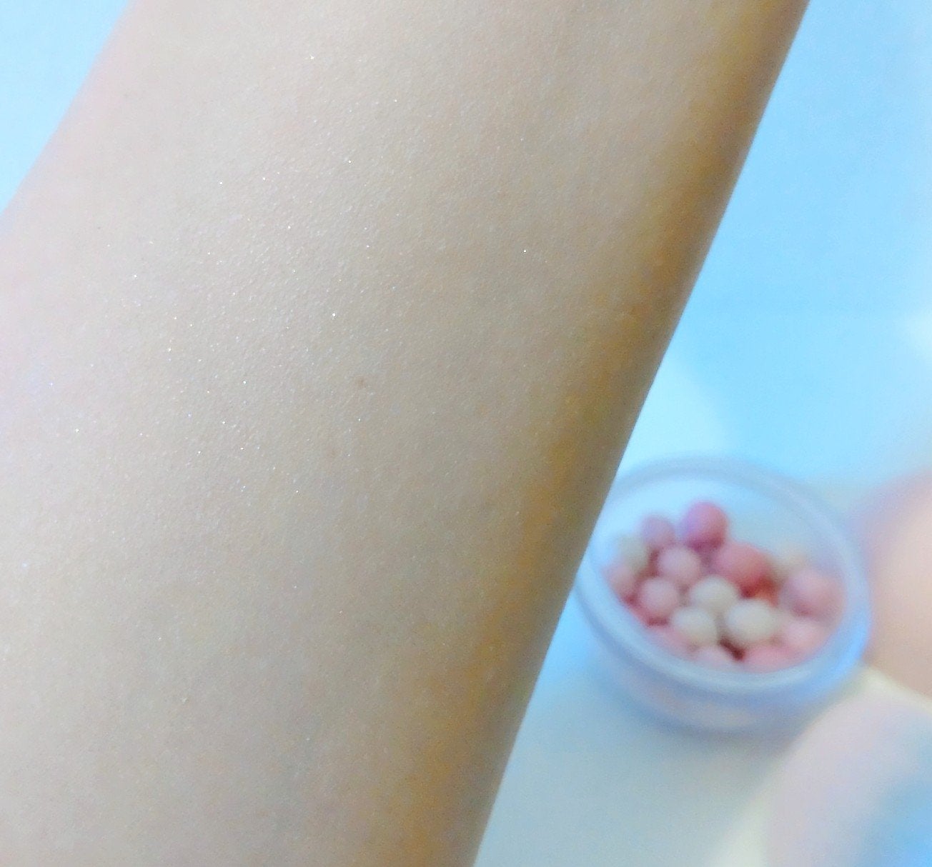 シアーパールパウダー/rom&nd/ルースパウダーを使ったクチコミ(6枚目)