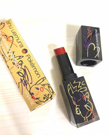 ルージュ アンリミテッド アンプリファイド/shu uemura/口紅を使ったクチコミ(1枚目)