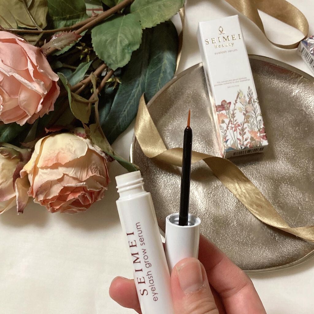 アイラッシュセラム/SEIMEI/まつげ美容液を使ったクチコミ（3枚目）