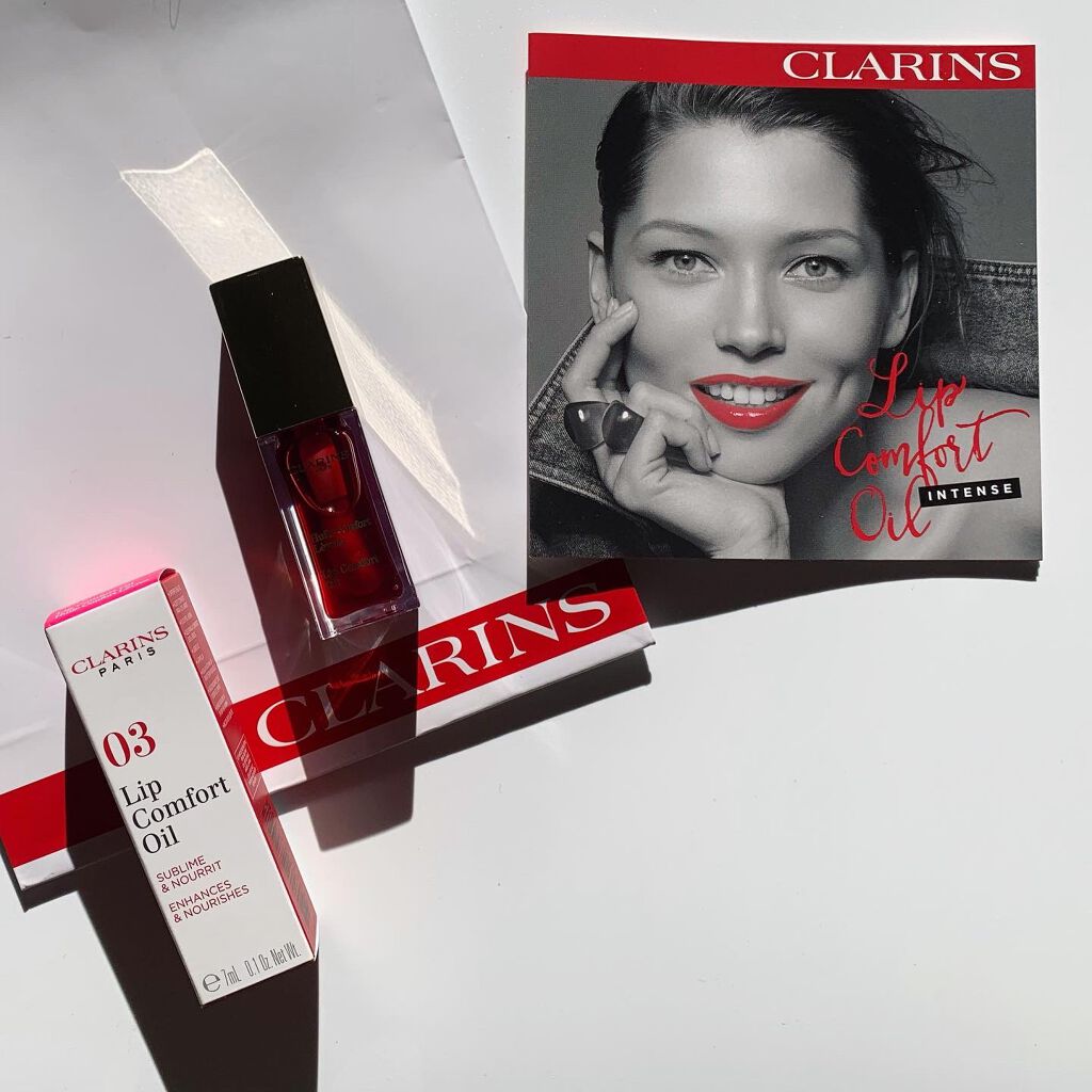 コンフォート リップオイル /CLARINS/リップグロスを使ったクチコミ(1枚目)