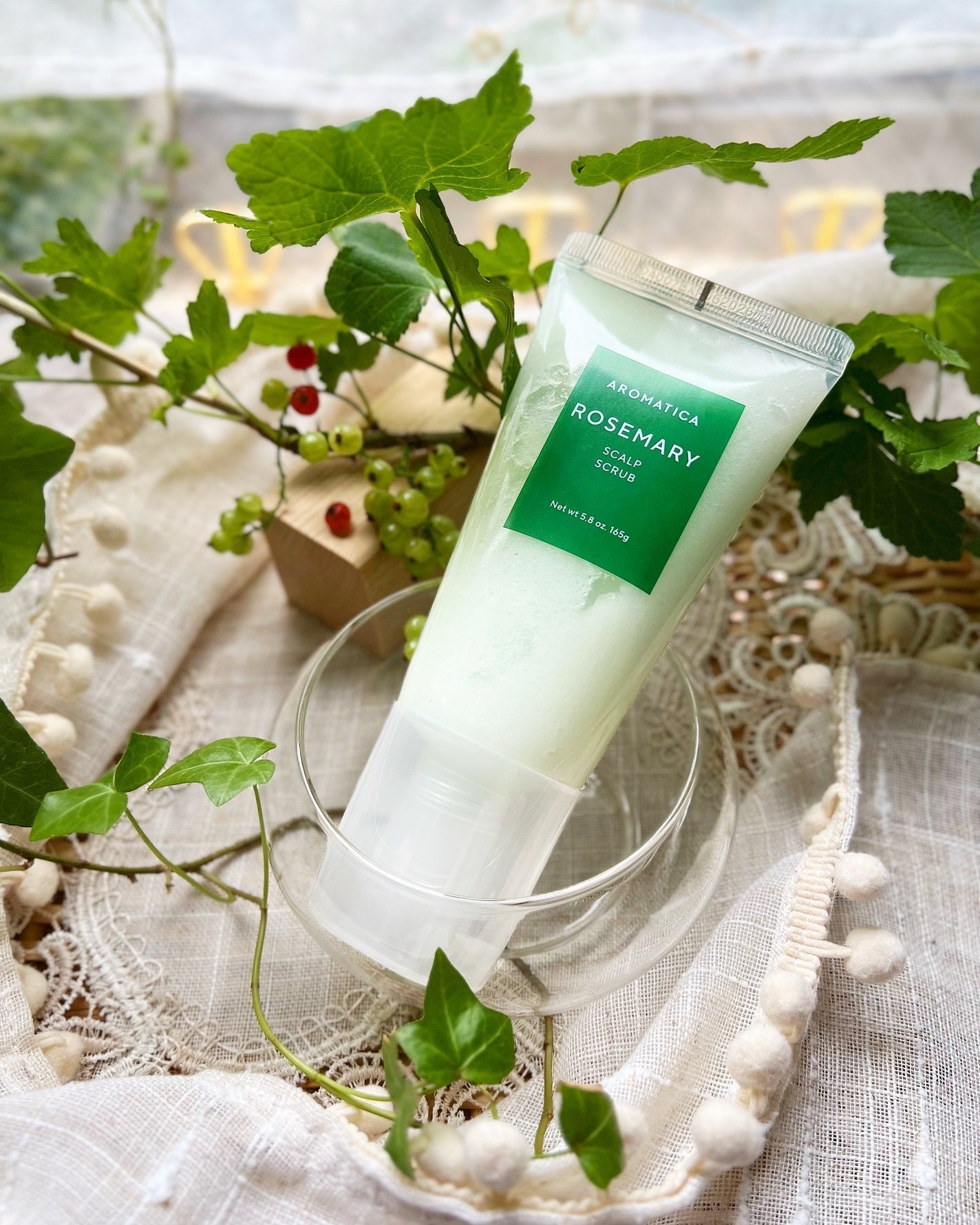 ローズマリー スカルプ スクラブ/AROMATICA/ヘッドスクラブを使ったクチコミ(8枚目)