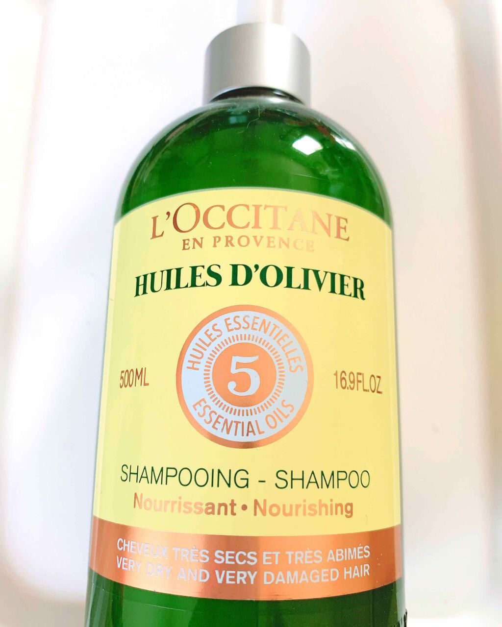 ファイブハーブス ナリッシングシャンプー/コンディショナー/L'OCCITANE/市販シャンプーを使ったクチコミ（1枚目）