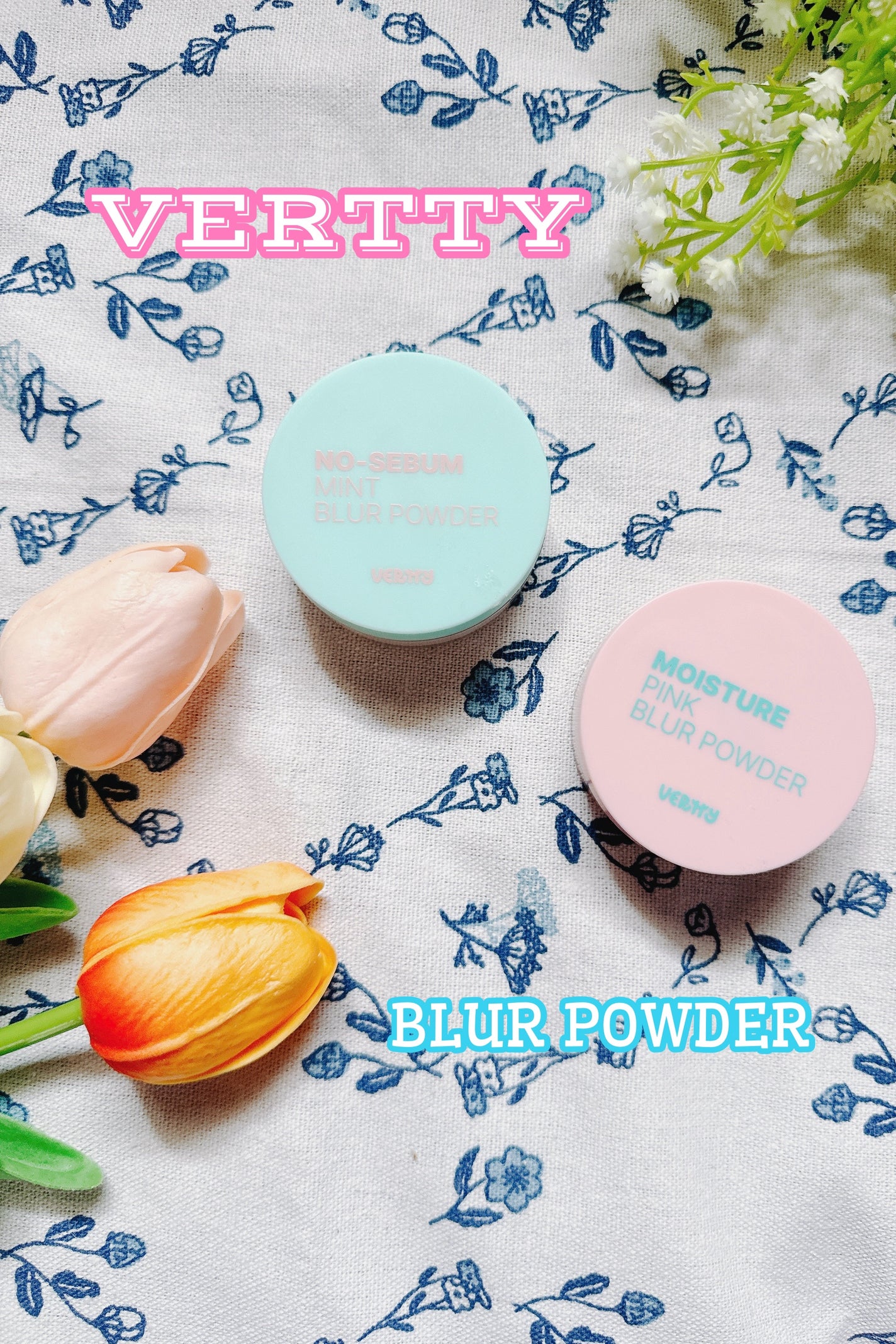 モイスチャーピンクブラーパウダー/Vertty/ルースパウダーを使ったクチコミ(1枚目)