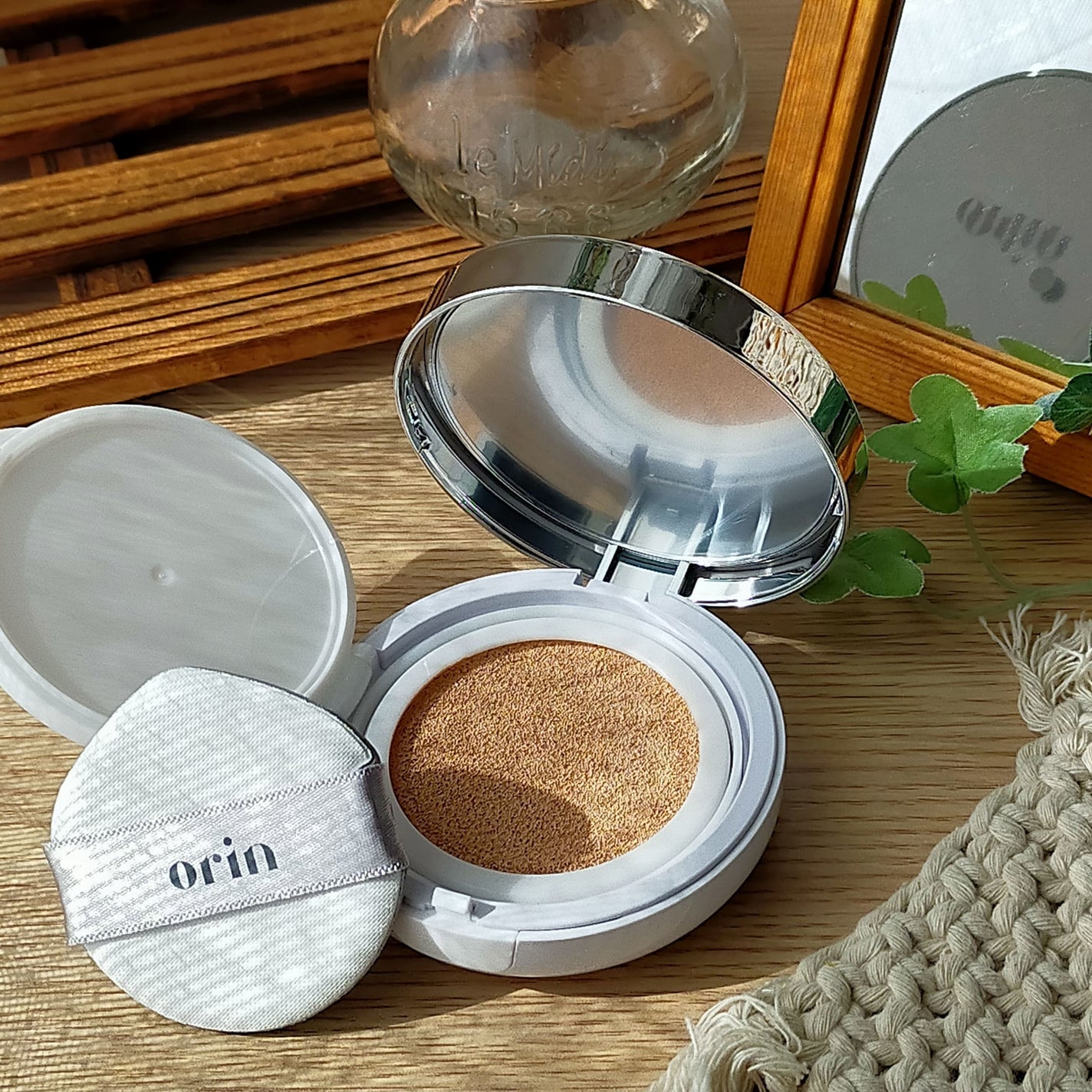 Glow High Cover Cushion/orin/クッションファンデーションを使ったクチコミ(2枚目)