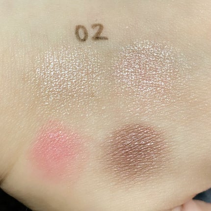 リアルクローズシャドウ/excel/アイシャドウパレットを使ったクチコミ(3枚目)