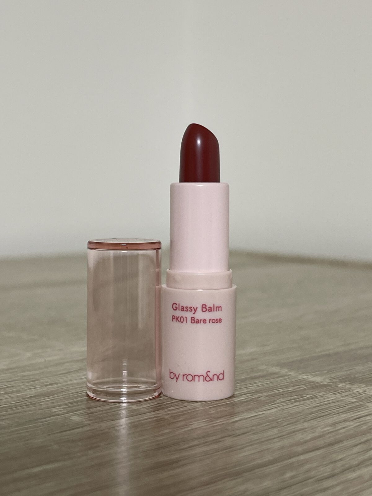 アンドバイロムアンド グラッシーバーム/&nd by rom&nd/口紅を使ったクチコミ（2枚目）