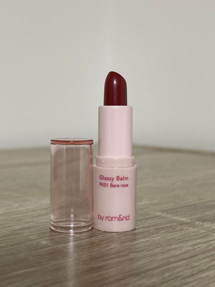 アンドバイロムアンド グラッシーバーム/&nd by rom&nd/口紅を使ったクチコミ(2枚目)