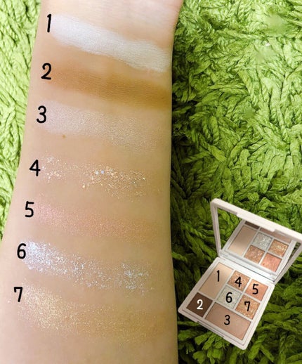 ラブ・ライナー アイカラーパレット ロマンティックブルームコレクション<アイシャドウ>/ラブ・ライナー/アイシャドウパレットを使ったクチコミ(3枚目)