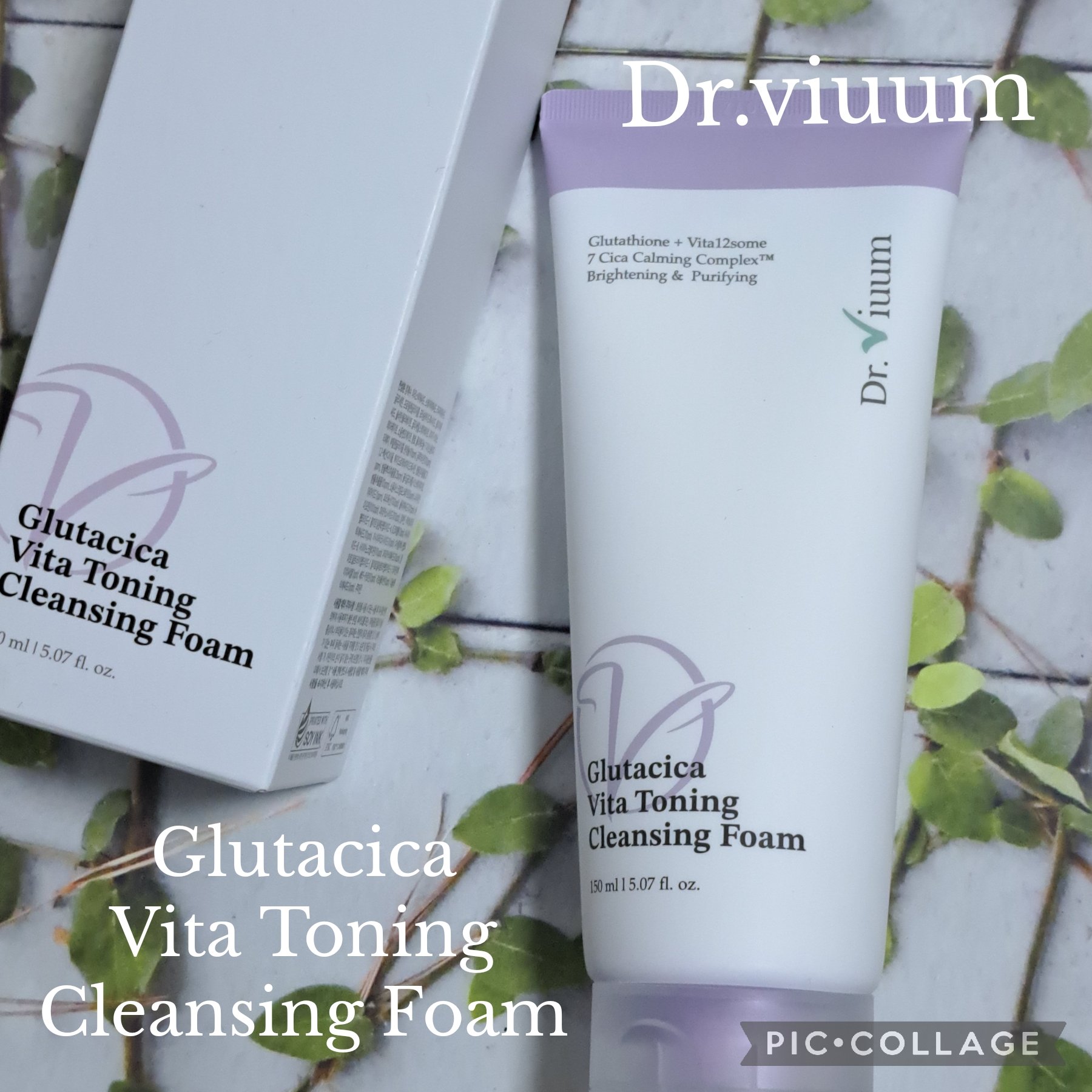 グルタシカ VTクレンジングフォーム/Dr.Viuum/洗顔フォームを使ったクチコミ（1枚目）