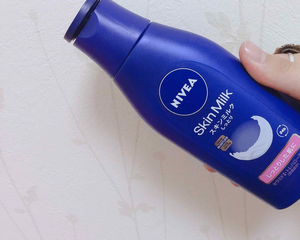 スキンミルク(しっとり)/ニベア/ボディミルクを使ったクチコミ（2枚目）