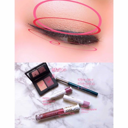 ラブ・ライナー リキッド グリッターコレクション/ラブ・ライナー/リキッドアイライナーを使ったクチコミ(2枚目)