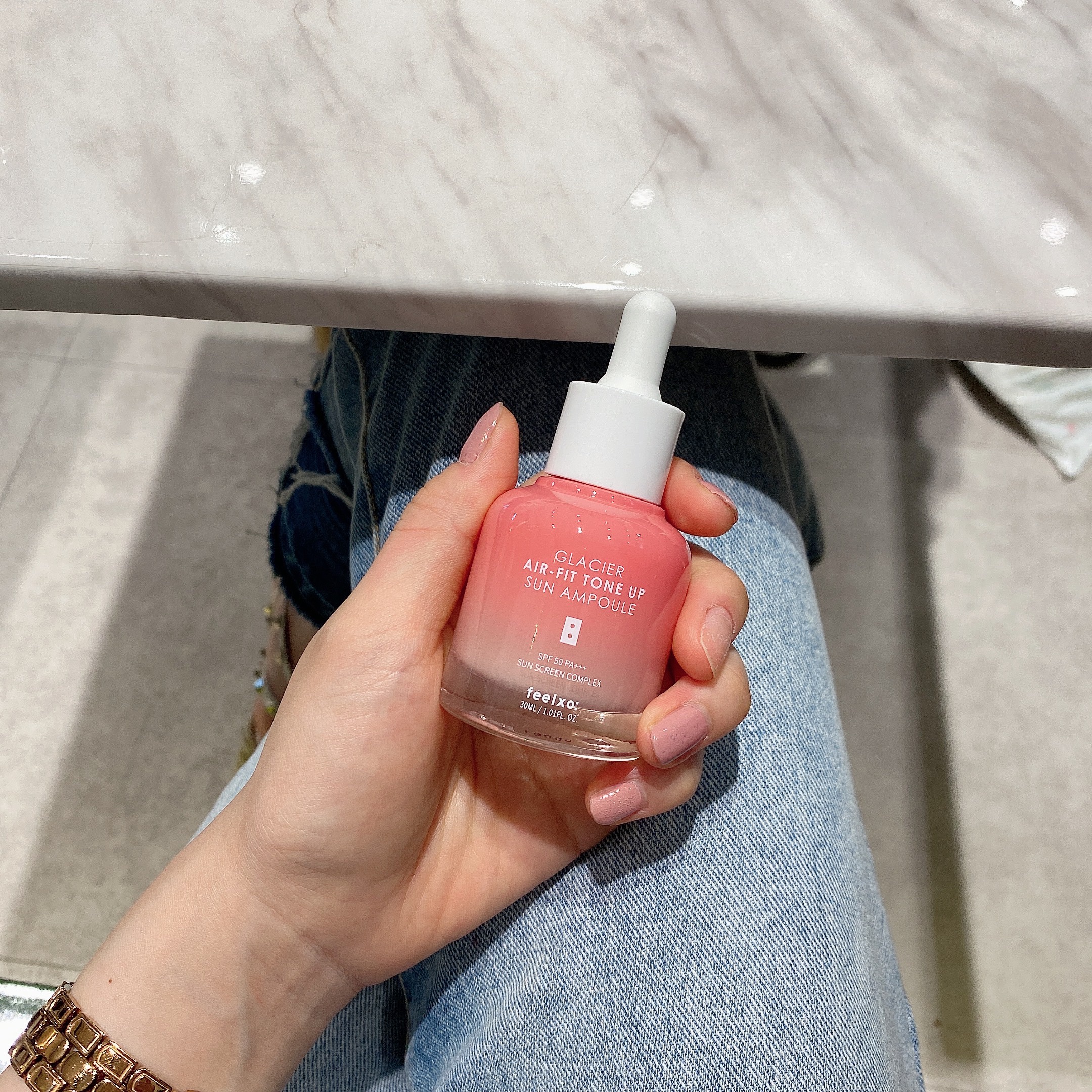 ピルソ グラシアエアフィットトーンアップサンアンプル SPF50 PA+++/feelxo/化粧下地を使ったクチコミ（1枚目）