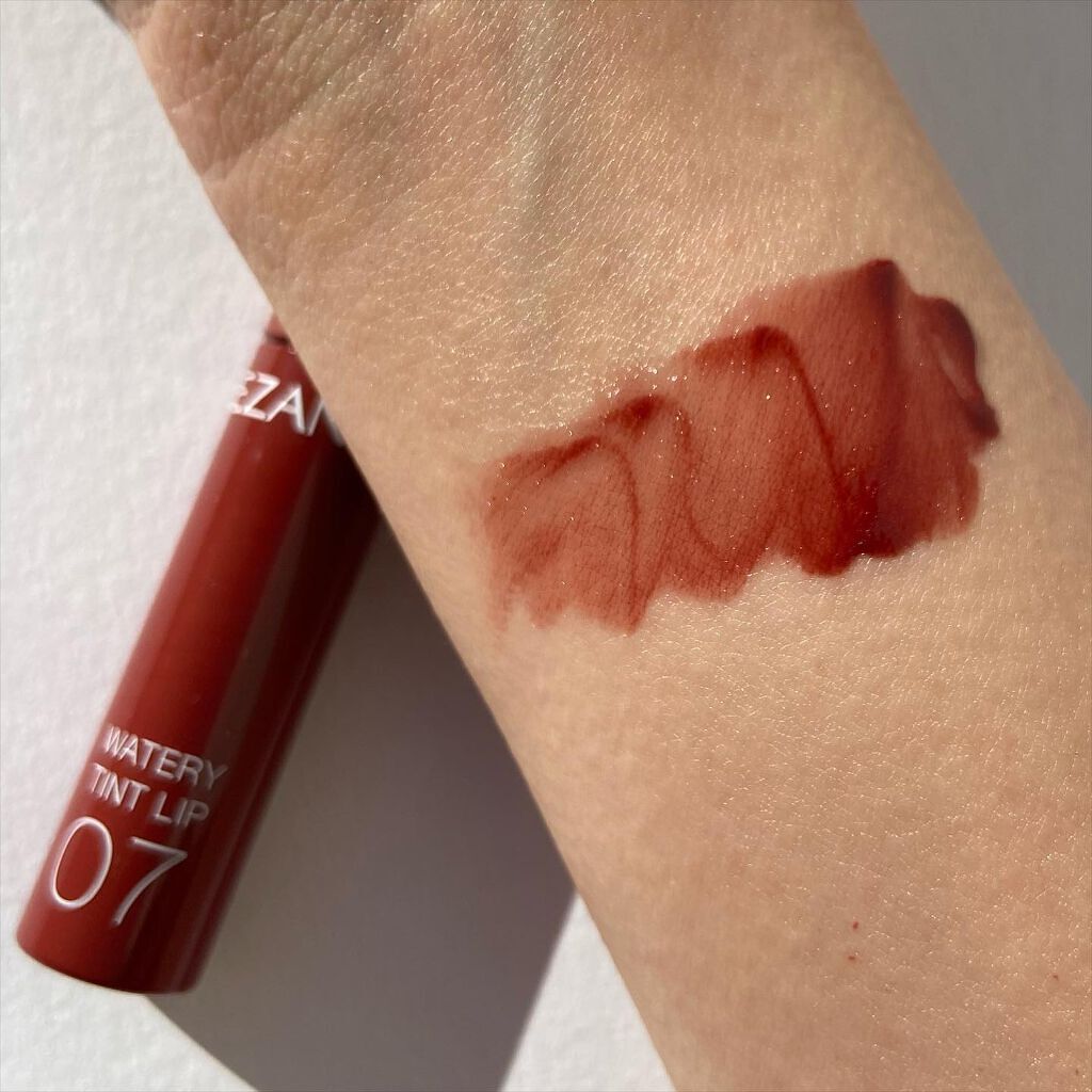 ウォータリーティントリップ/CEZANNE/リップティントを使ったクチコミ（2枚目）