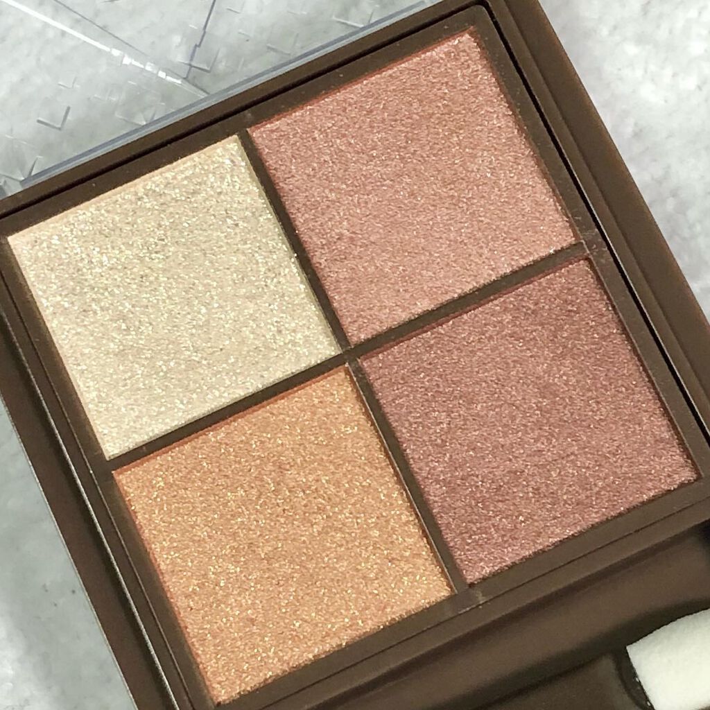 ニュアンスオンアイシャドウ/CEZANNE/アイシャドウパレットを使ったクチコミ（2枚目）