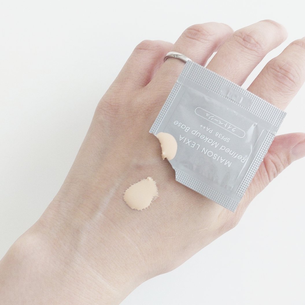 リファインド メイクアップ ベース ライトベージュ/MAISON LEXIA/化粧下地を使ったクチコミ（2枚目）