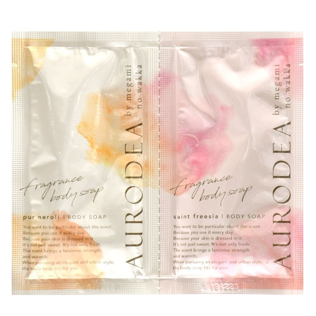 R& AURODEA by megami no wakka Fragrance Body Soap ミニパウチ