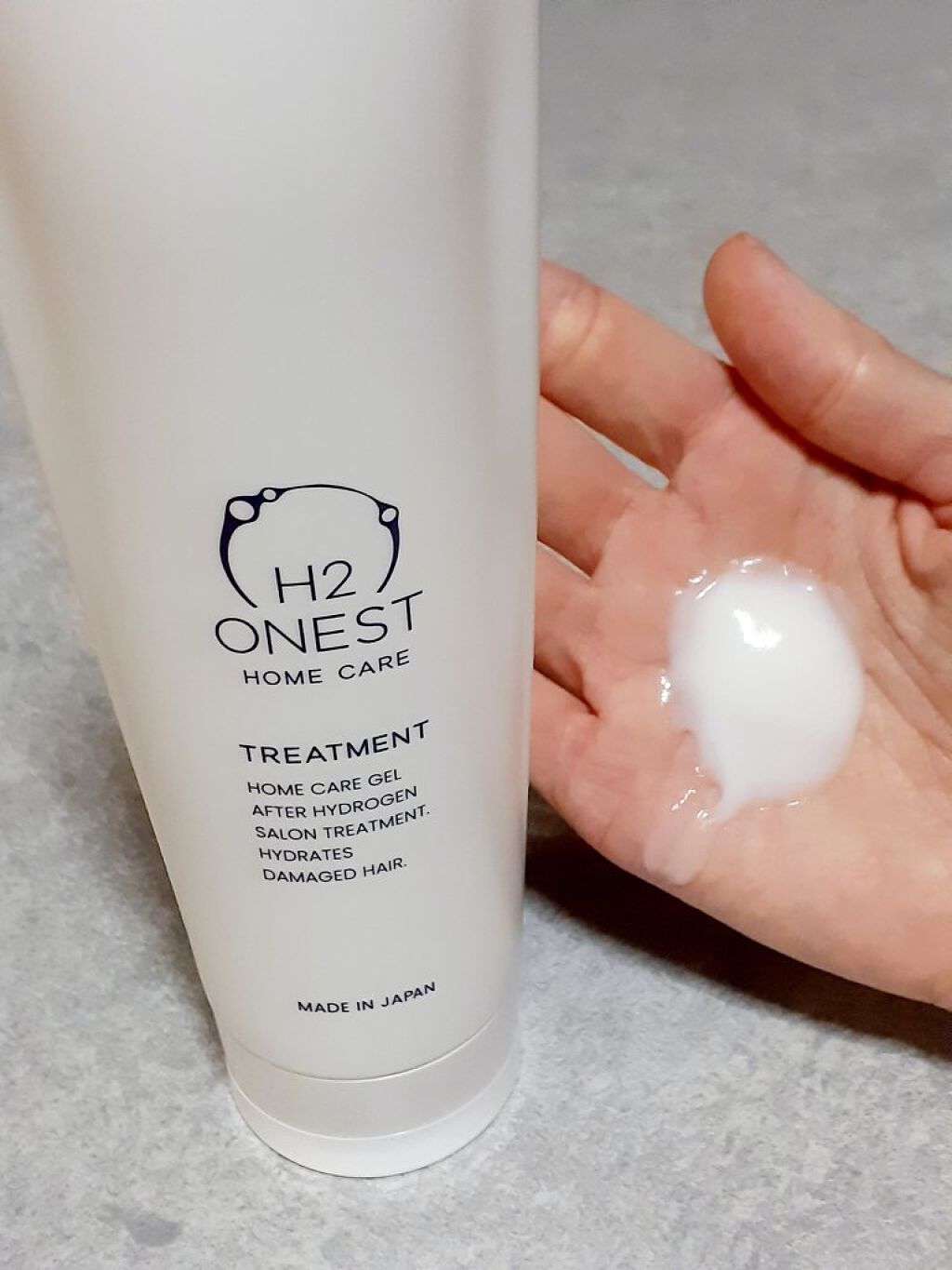 トリートメント/H2 ONEST/洗い流すヘアトリートメントを使ったクチコミ（2枚目）