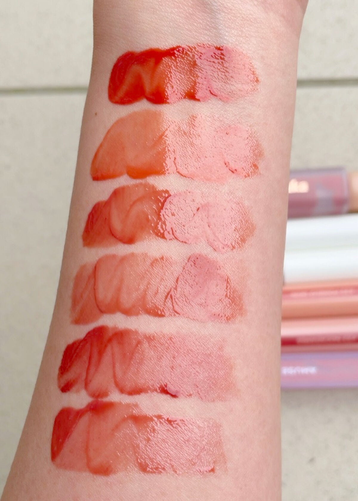 ジューシーラスティングティント/rom&nd/リップティントを使ったクチコミ(3枚目)