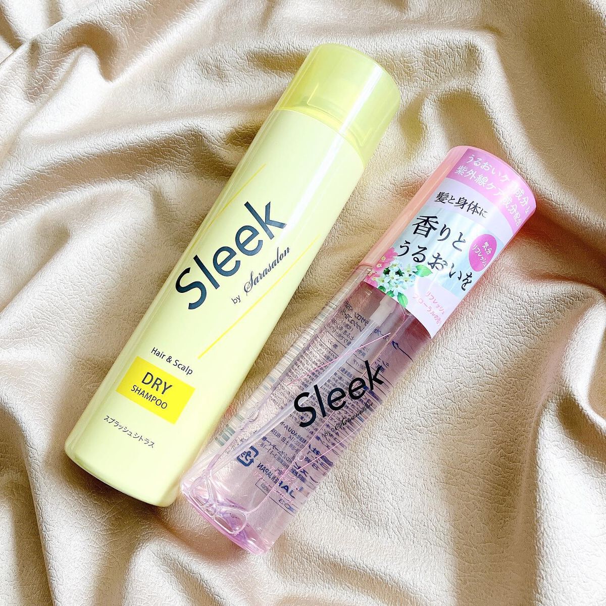 ヘア＆ボディミスト リフレッシュフローラルの香り/スリーク by サラサロン/ヘアミストを使ったクチコミ（1枚目）