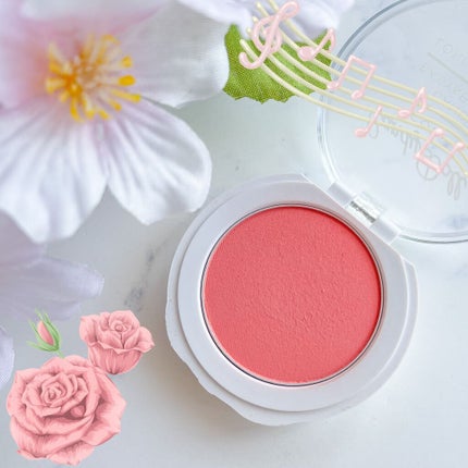 キャンディパウダーチーク/CandyDoll/パウダーチークを使ったクチコミ(2枚目)