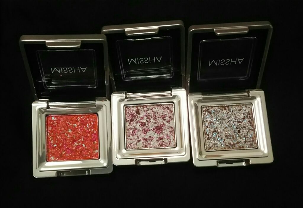 グリッタープリズム シャドウ/MISSHA/グリッターを使ったクチコミ（2枚目）