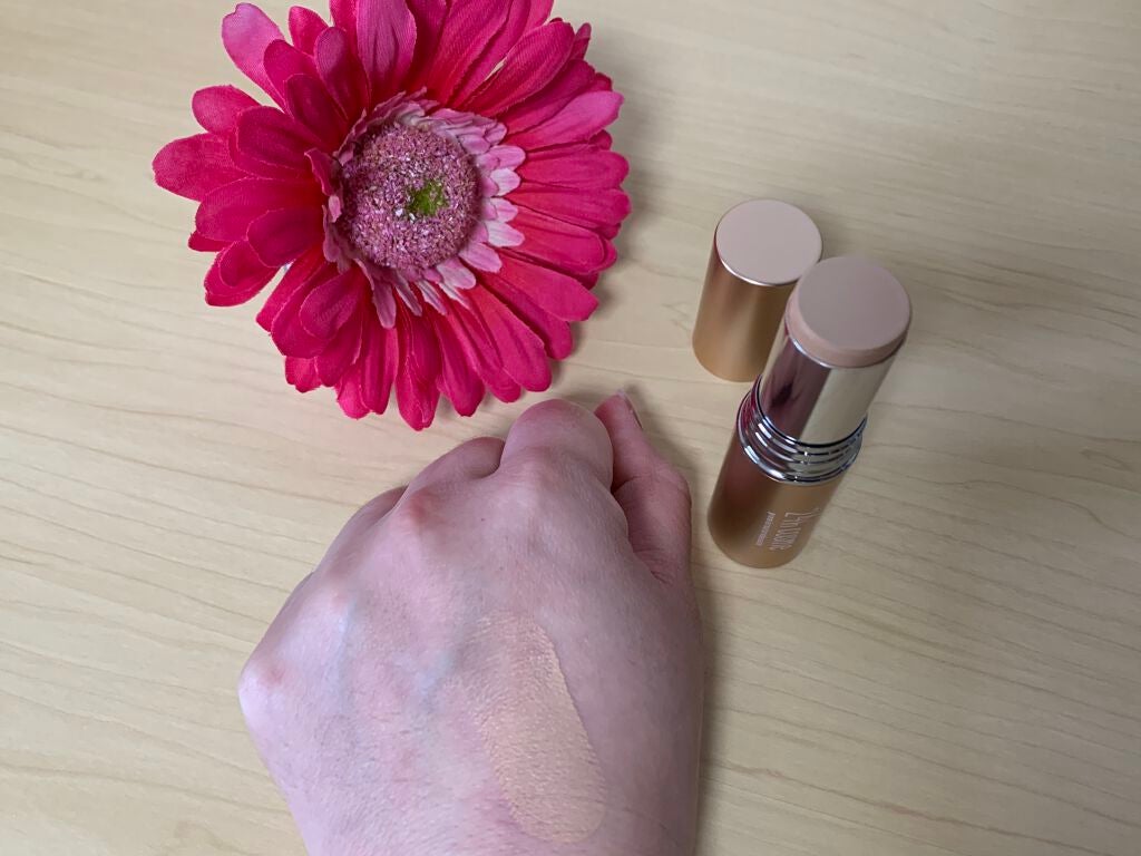 24 ミネラルモイストスティックファンデ/24h cosme/その他ファンデーションを使ったクチコミ(2枚目)